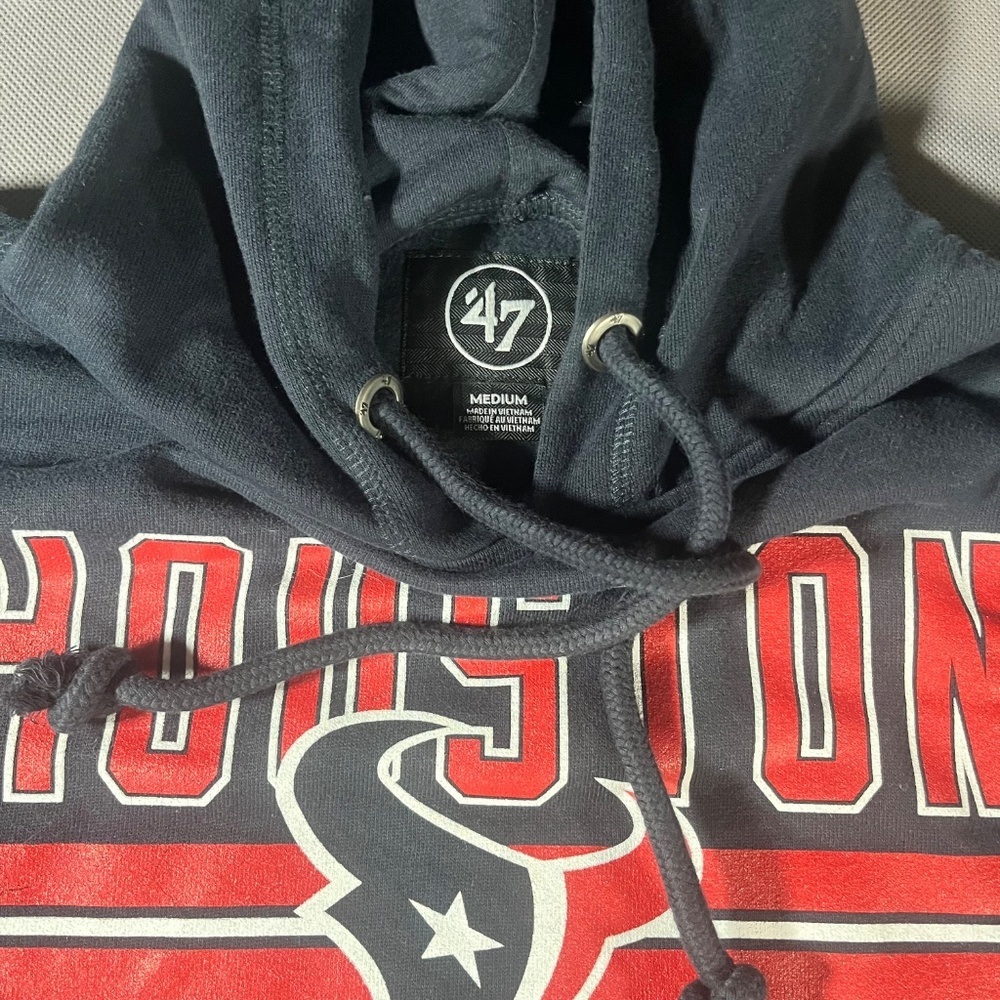 Houston Texans 47 Brand Hoodie Men’s Medium NFL Brand New With Tags NFL sports - Picture 6 of 6